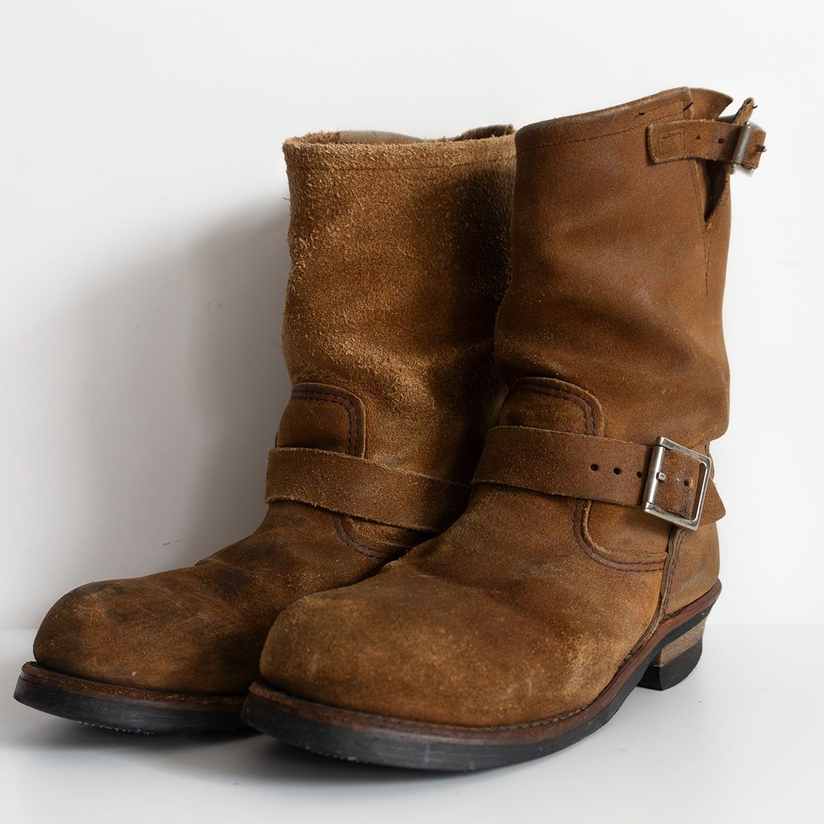 雰囲気抜群 REDWING 8178 エンジニアブーツ US8.5D レッドウィング ブラック 25110160