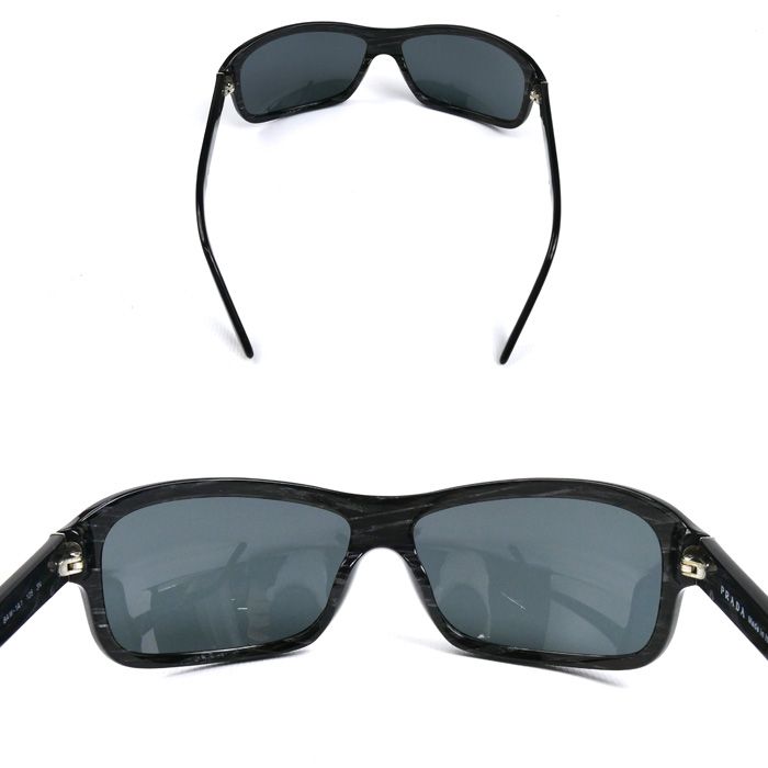 PRADA プラダ サングラス ブラック SPR 021 レディース 66 15 8 AW-1 A 1 125 3 N