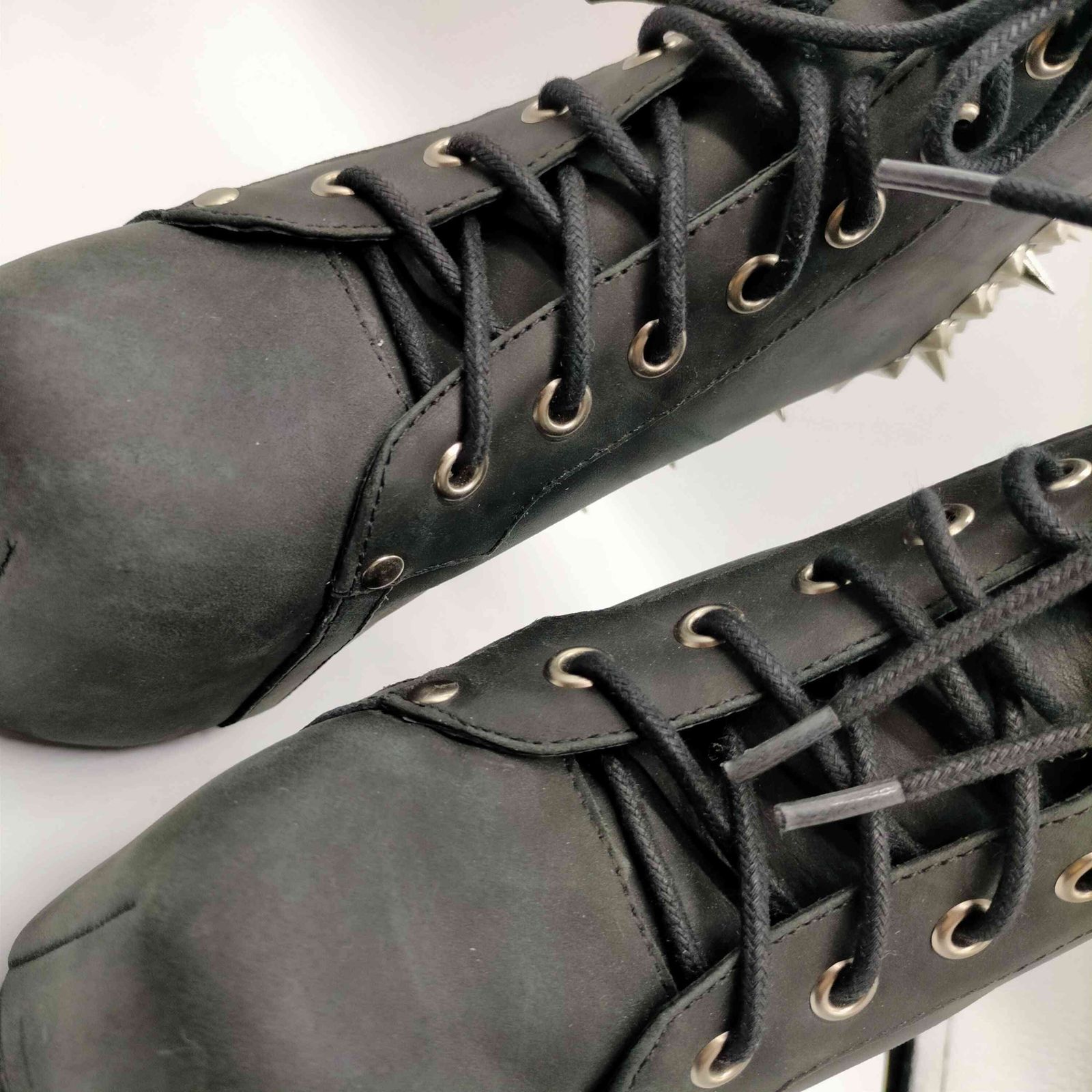  ジェフリーキャンベル Jeffrey Campbell HAVANA LAST SPIKE ハバナ ラスト スパイク 鋲 スタッズ レザー ハイヒール パンプス レディース EUR 36 その他 ブーツ