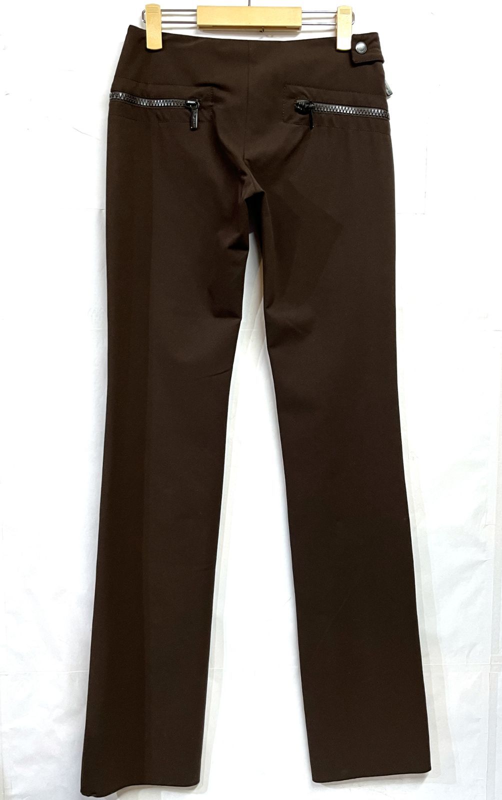 00s ヴィンテージ アーカイブ DIRK BIKKEMBERGS｜ダークビッケンバーグ ジップ テーパード ストレッチパンツ KWY