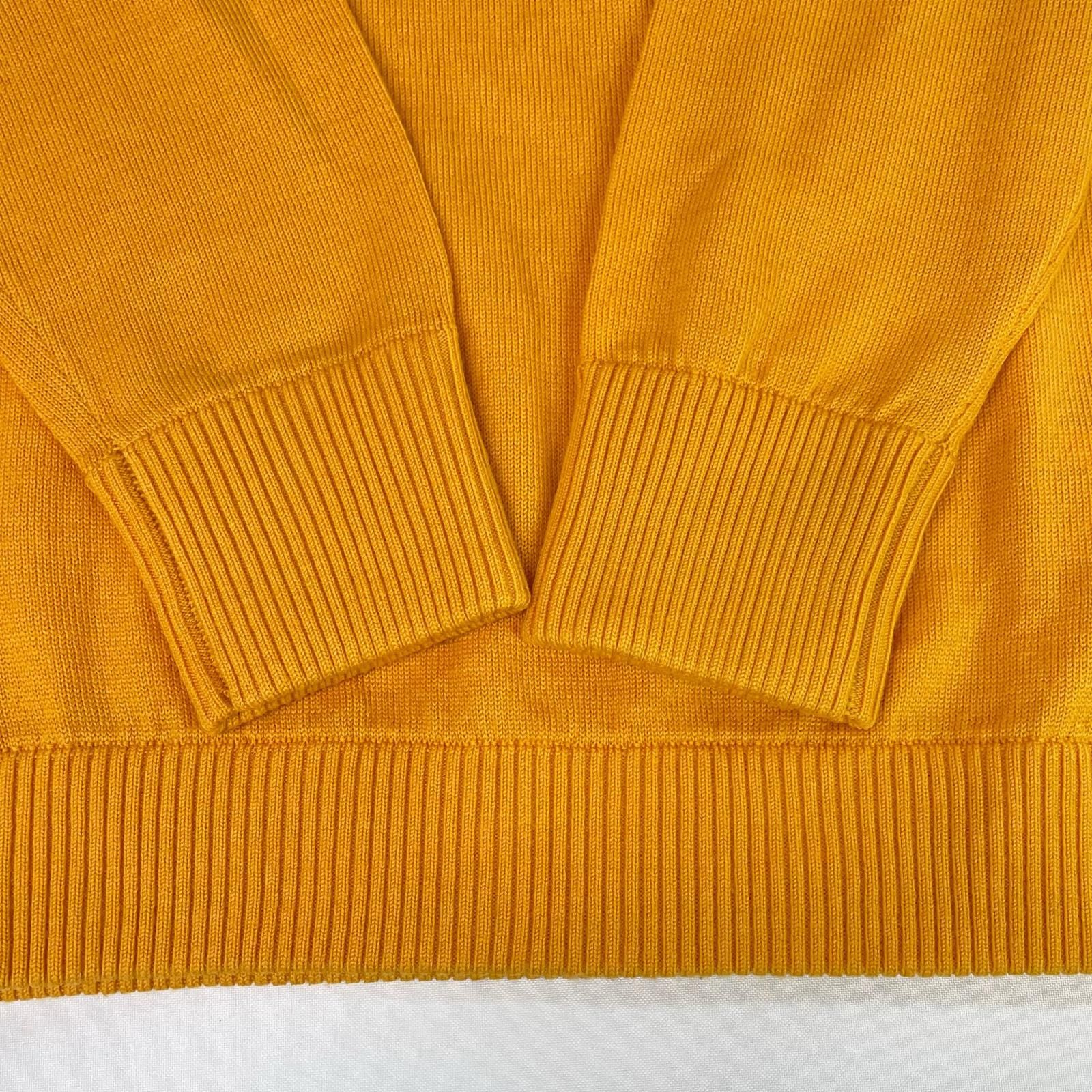  レディース ヴィ トゥエルヴ V 12 セーター 0 S オレンジ 肘当て ロゴワッペン セーター トレーナー レディースウェア