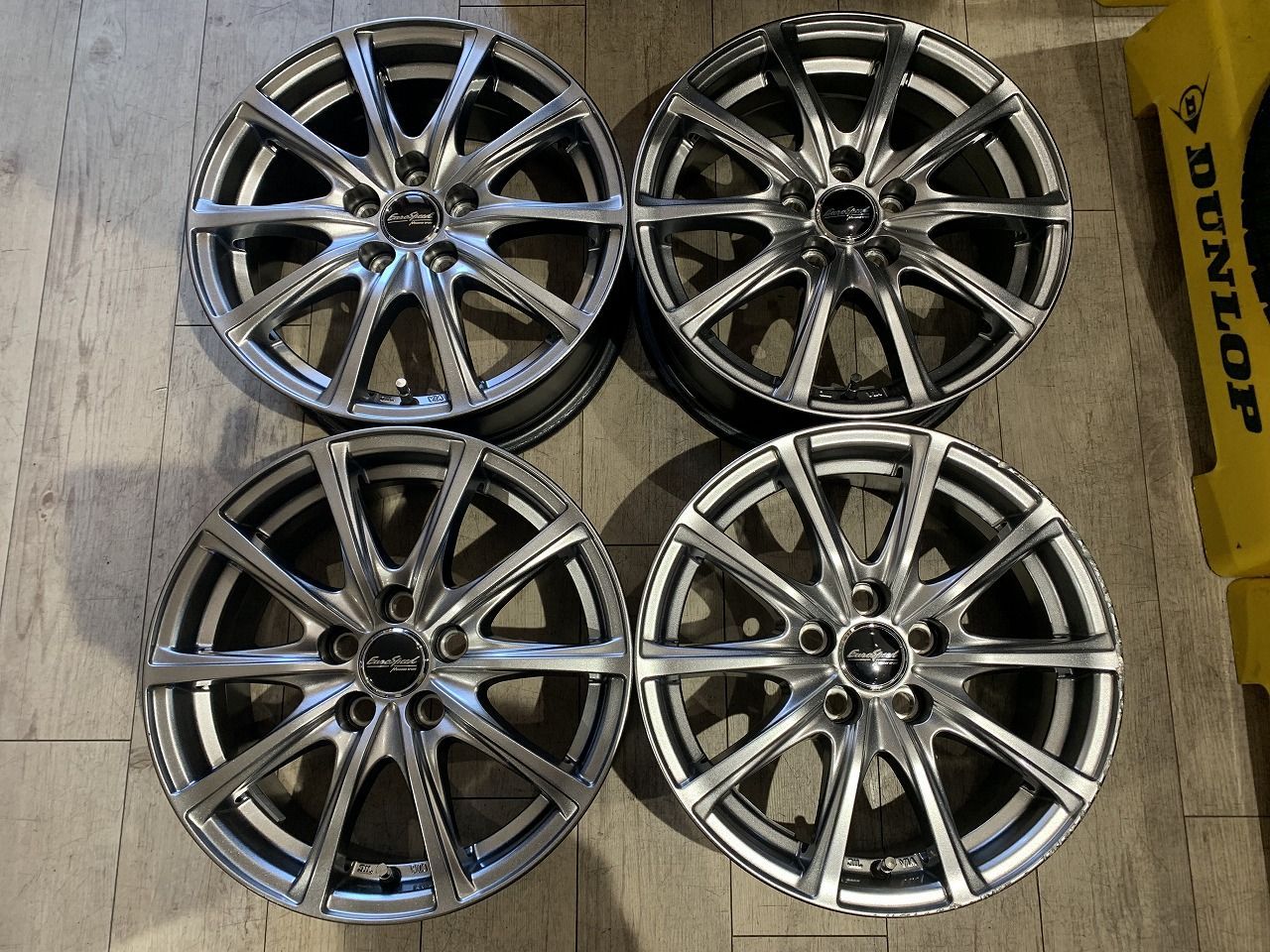 2510033 EuroSpeed 15インチ 6 5 J 40 PCD 100 H プリウス ウィッシュ プレミオ アリオン カローラ シエンタ 等