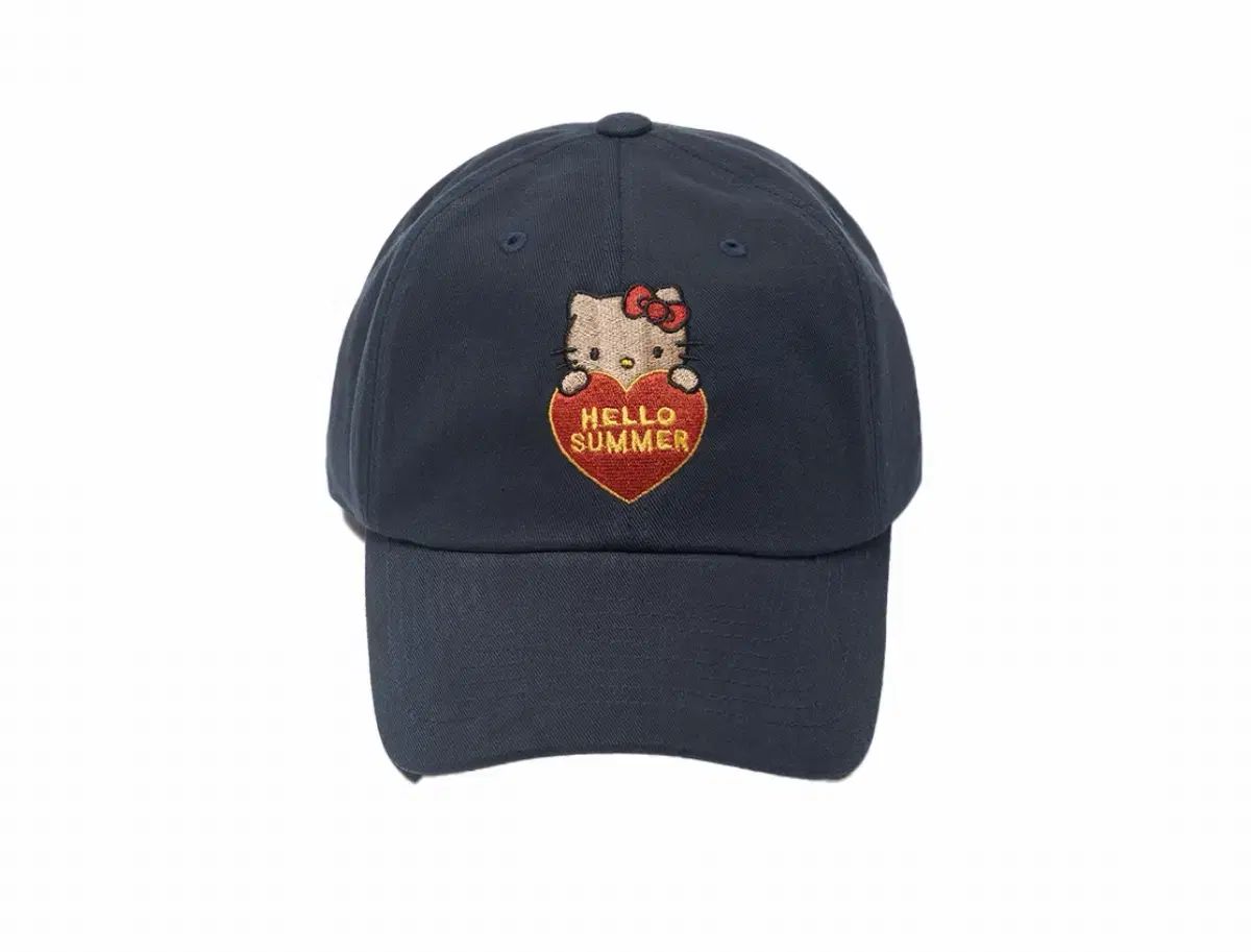 Parfaim x Tanning HELLO KITTY ベースボールキャップ ネイビー