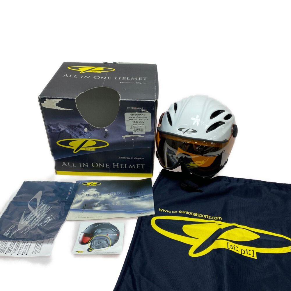 ωωEVERNEW エバニュ オールインワンヘルメット ホワイト