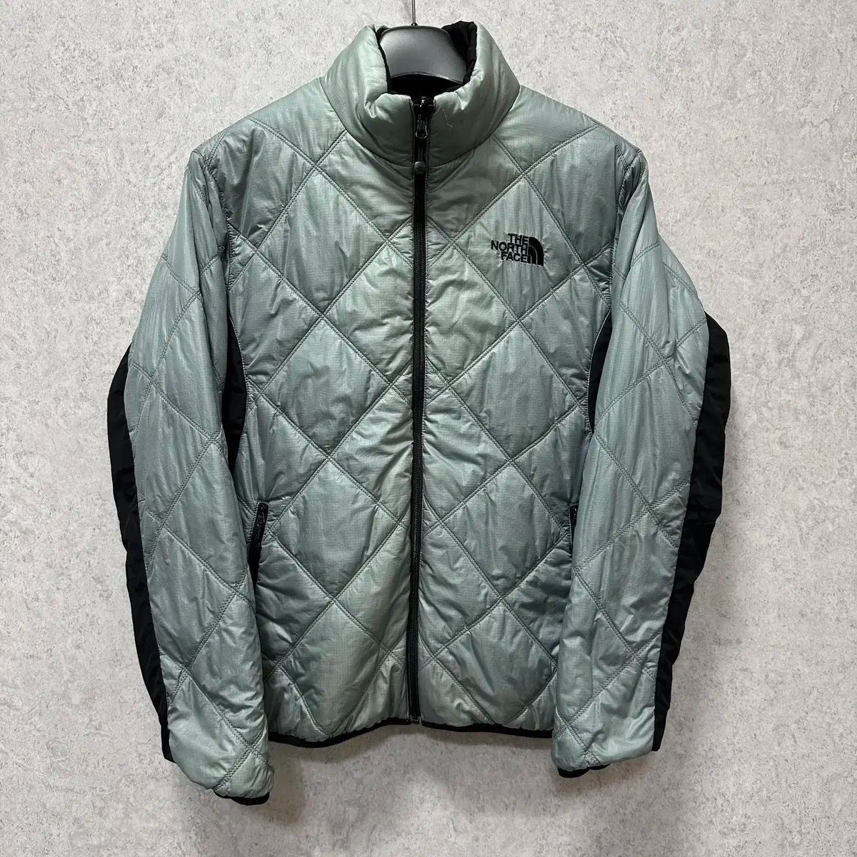 95 ザノースフェイス メンズ リバーシブル キルティング ダウン