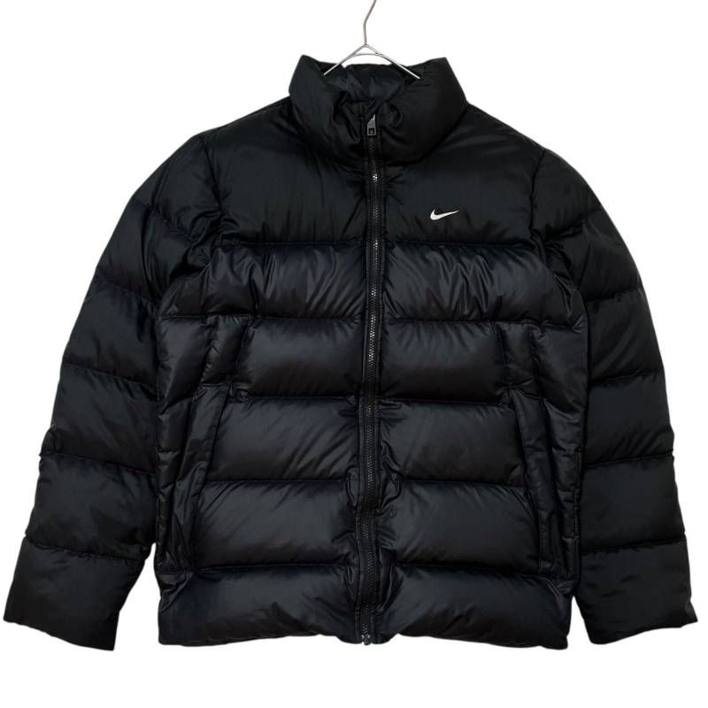4804_1 NIKE ナイキ ダウンジャケット プリントロゴ スウッシュ 550フィルパワー Black ブラック M