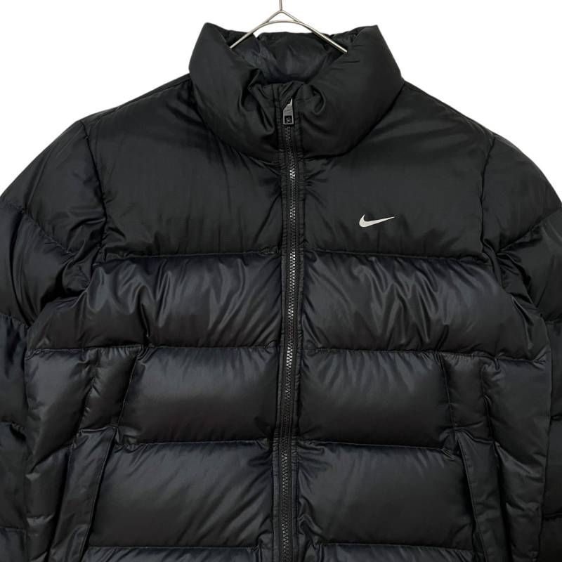 4804_1 NIKE ナイキ ダウンジャケット プリントロゴ スウッシュ 550フィルパワー Black ブラック M