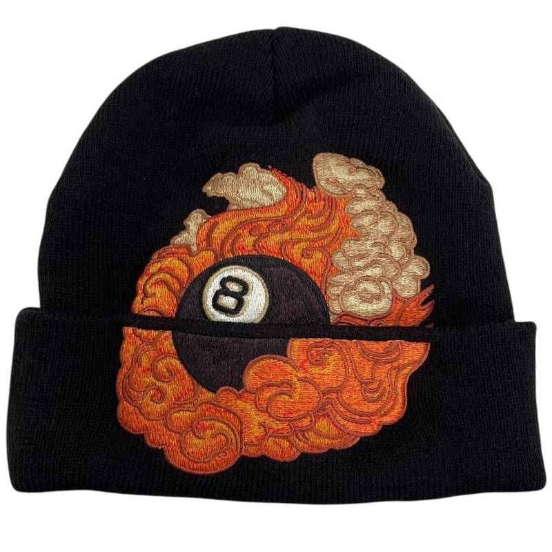 5273_1 Supreme シュプリーム Martin Wong 8-Ball Beanie マーティン ウォン 8ボール ビーニー Black ブラック