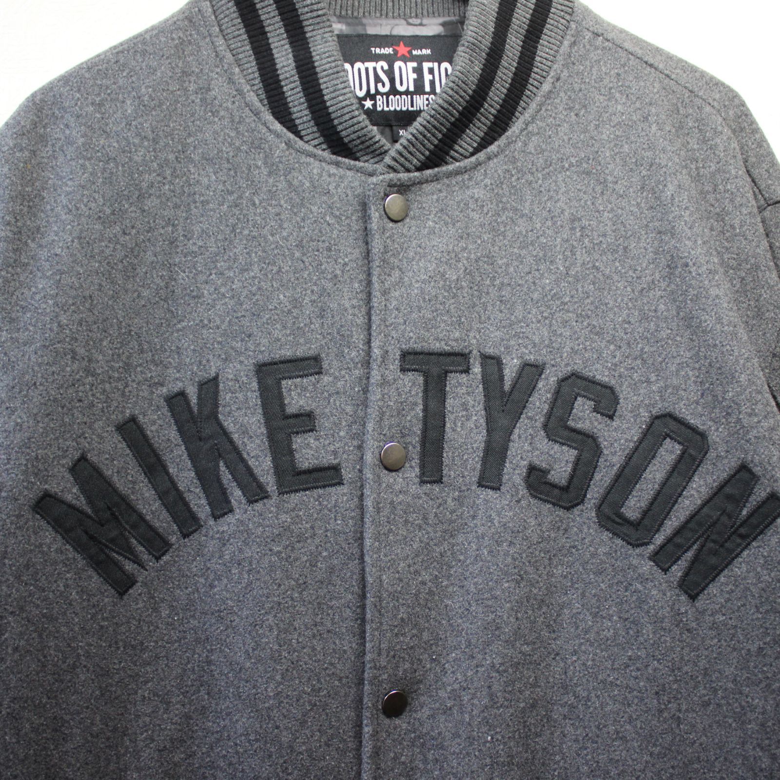 MIKE TYSON マイクタイソン スタジャン 古着 ウール アメカジ ストリート ボクシング