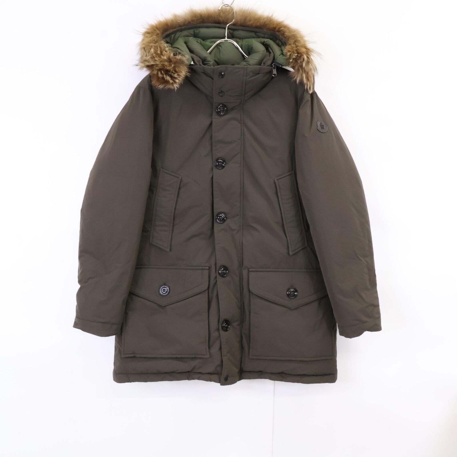 MONCLER モンクレール RIVER リバー ファー フード付き ダウン 1