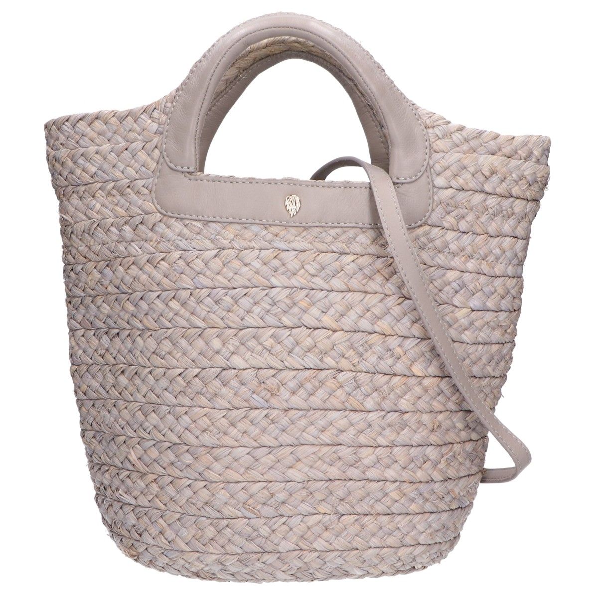 HELEN KAMINSKI ヘレンカミンスキー 17324998037 PINIMILLA M ラフィア カウレザー 2WAY バスケットバッグ