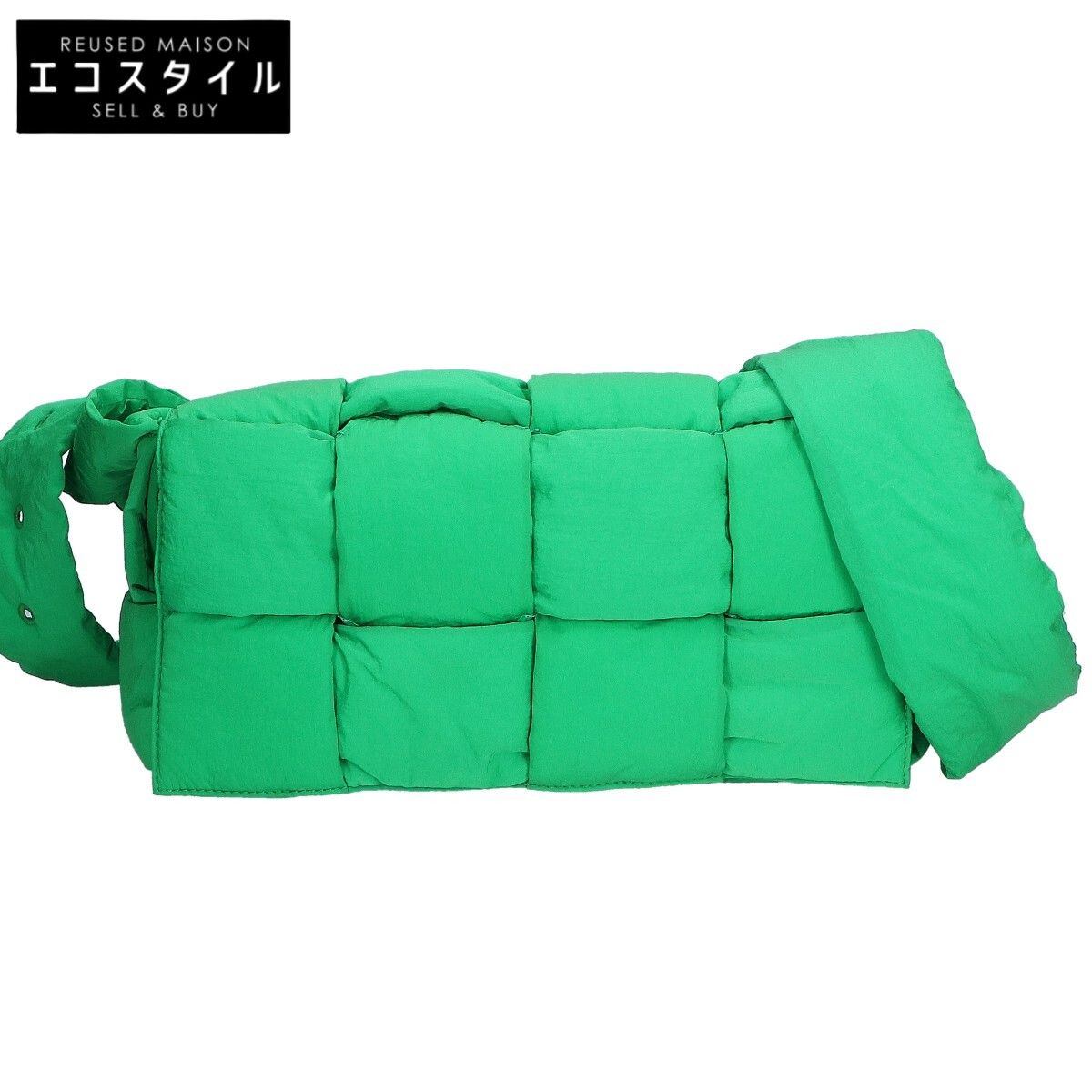 BOTTEGA VENETA ボッテガヴェネタ 628951 マキシイントレチャート ナイロン パテッドテックカセット ミディアム