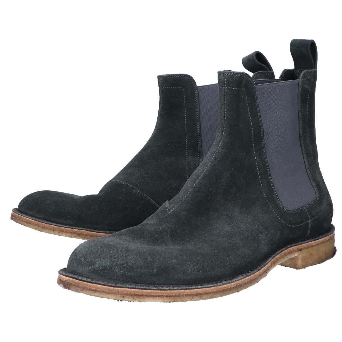 BOTTEGA VENETA ボッテガヴェネタ クレープソール スエード サイドゴアブーツ 44