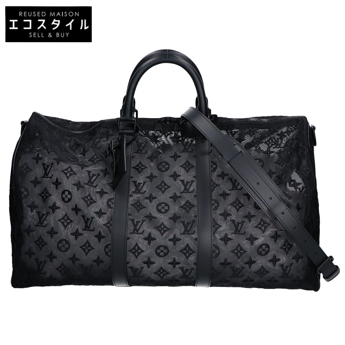 LOUIS VUITTON ルイヴィトン M53971 モノグラム シースルー キーポル バンドリエール50