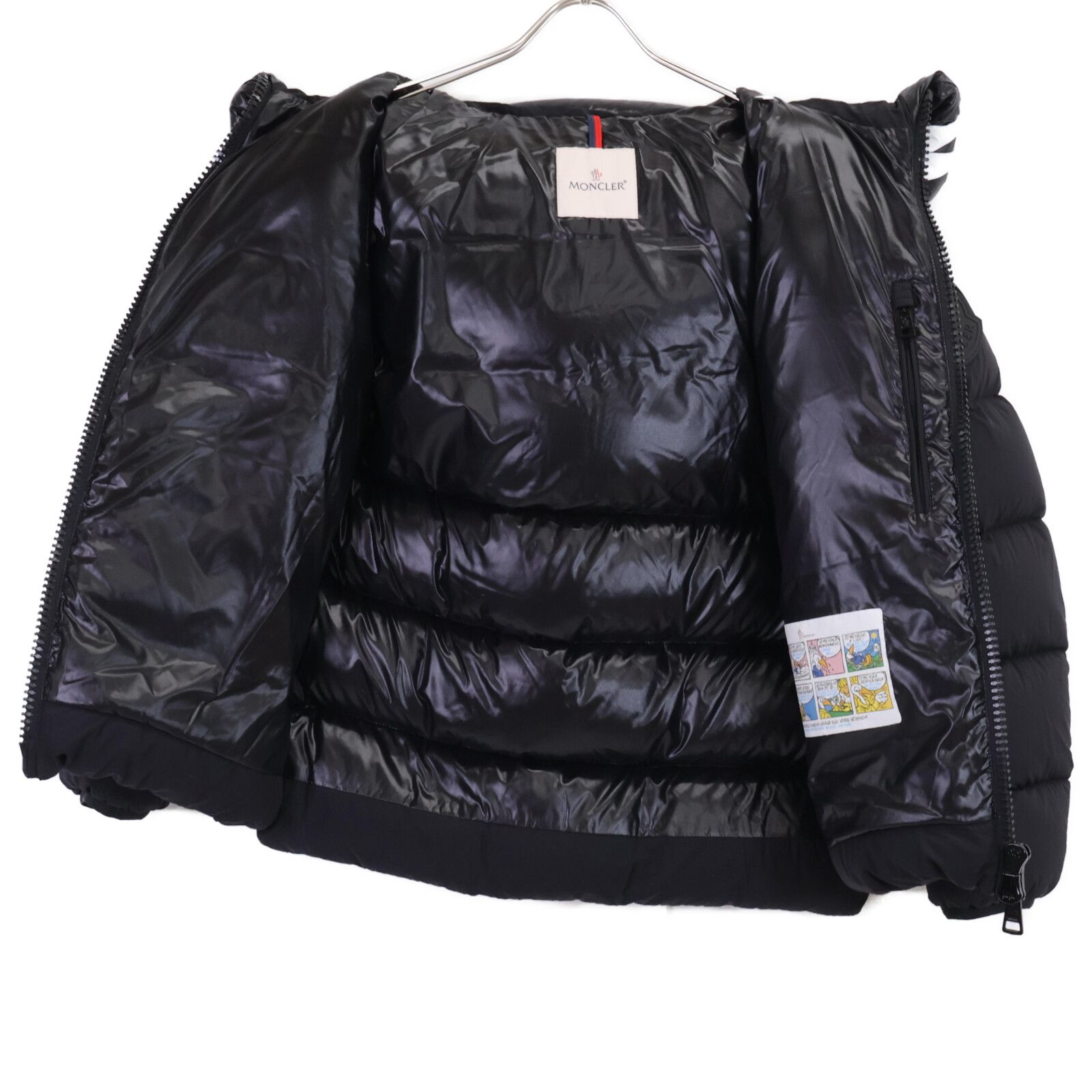 DUBOIS ロゴプリントダウンジャケット