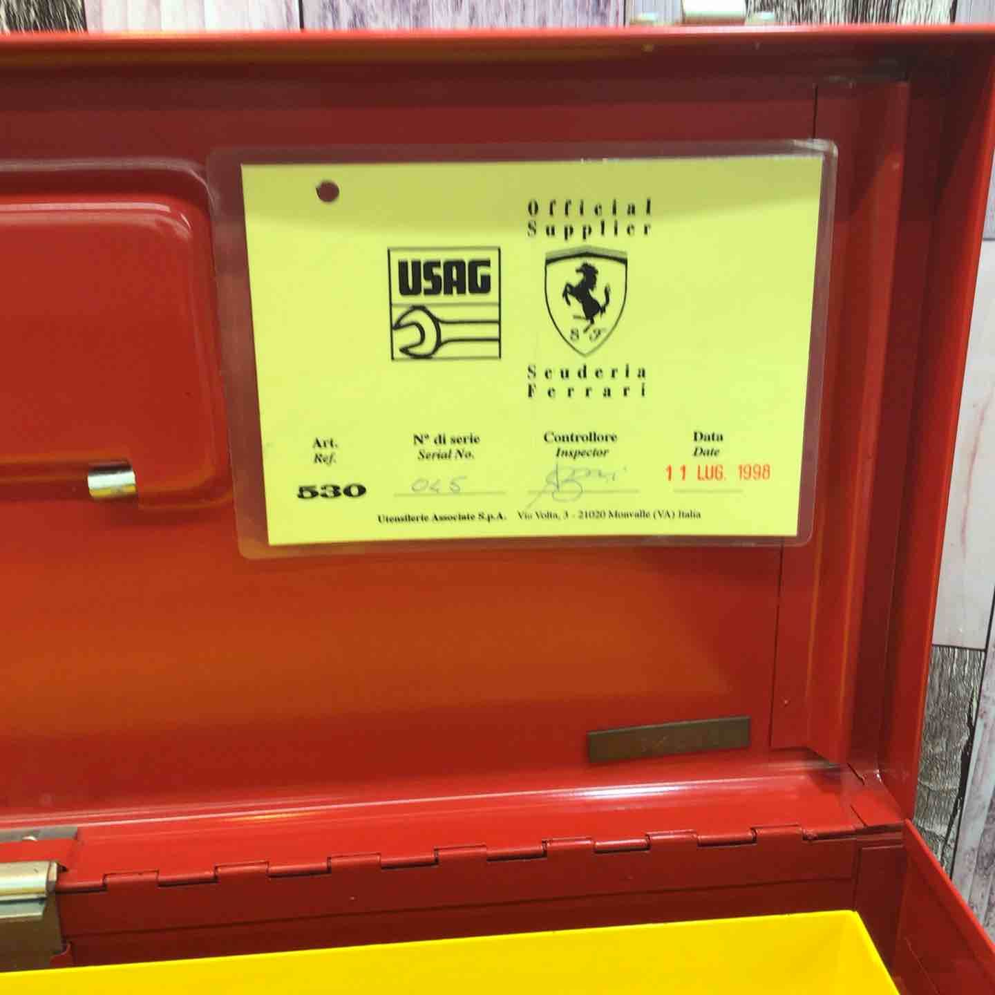 品 USAG ウーザック 530 フェラーリ 工具箱 鍵等の はございません 八潮店