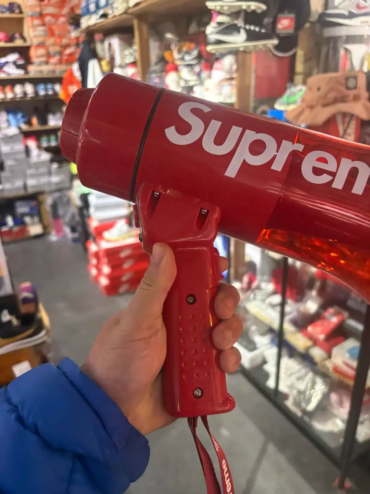  Supreme ファイル ウォーターProof MEGAフォン Red 21 FW その他 アクセサリー