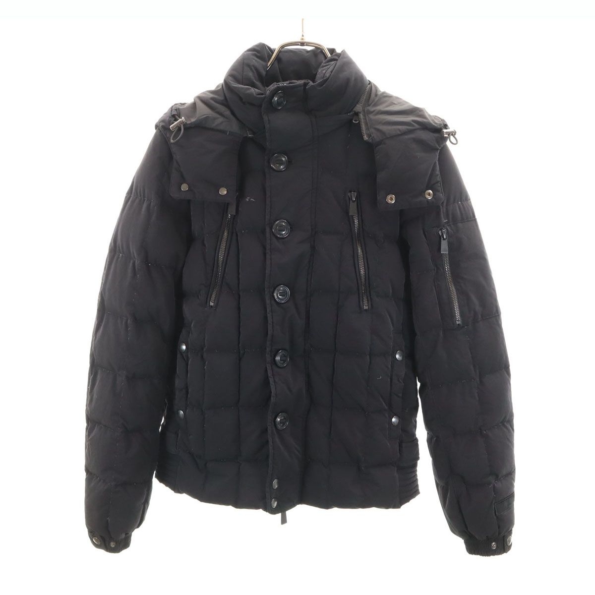 TATRAS タトラス ダウンジャケット S ブラック メンズ 古着