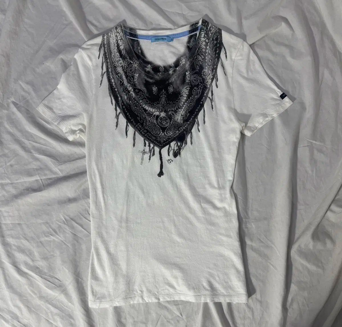 早い者勝ち Guild prime バンダナ ストール プリント Tシャツ 【翌日配送】