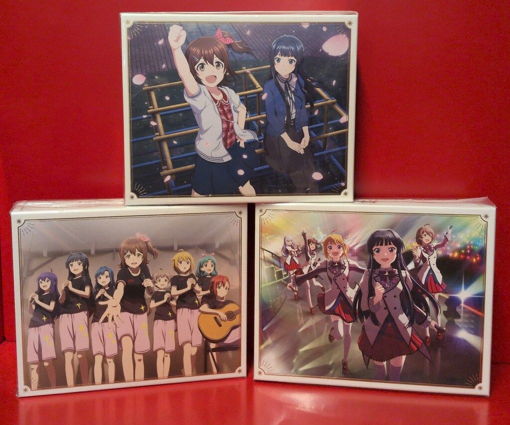 アニメBlu-ray 3巻のパンフレット欠 アイドルマスター ミリオンライブ! 特装版 全3巻セット