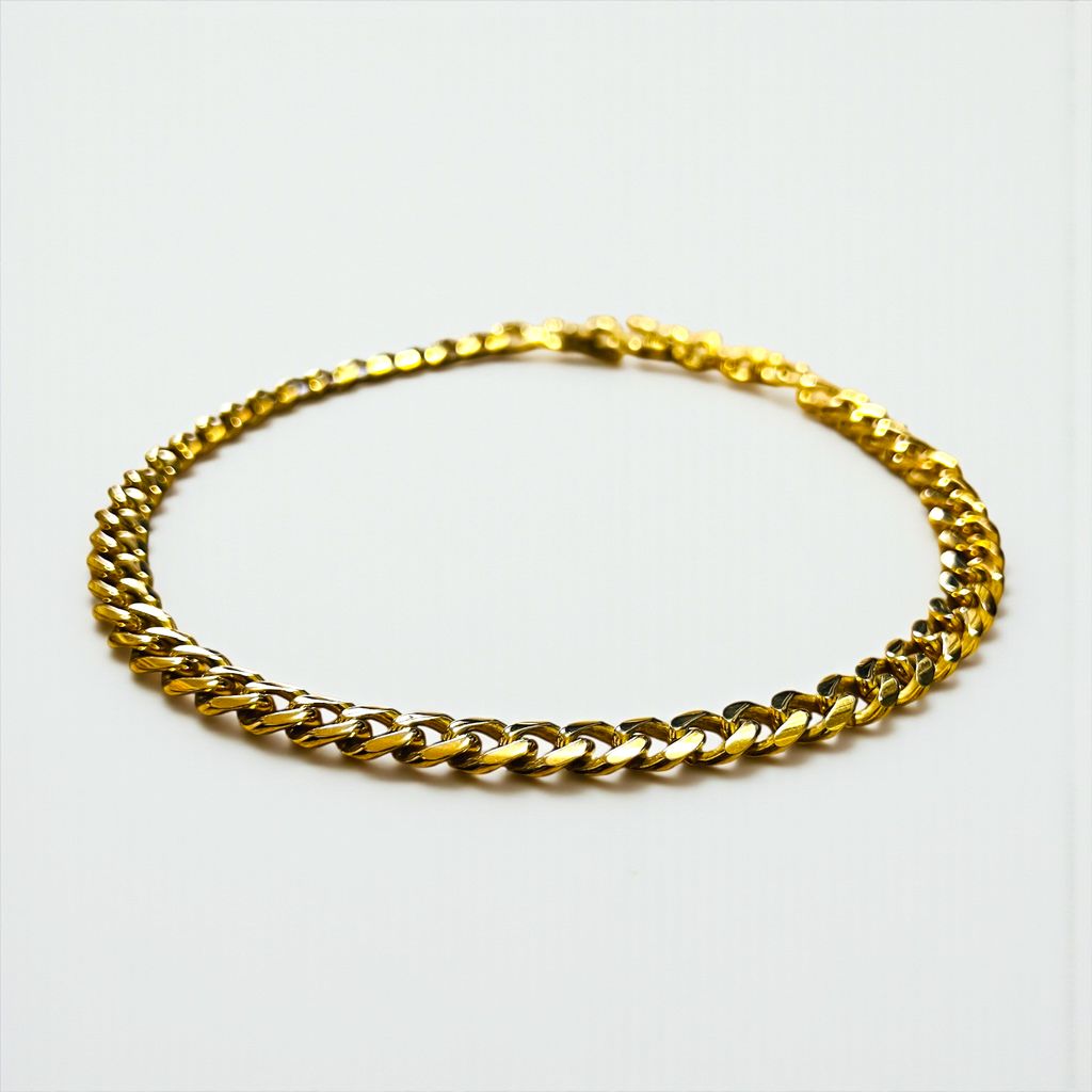 YVES SAINT LAURENT ヴィンテージ 喜平 カーブチェーン 2WAY