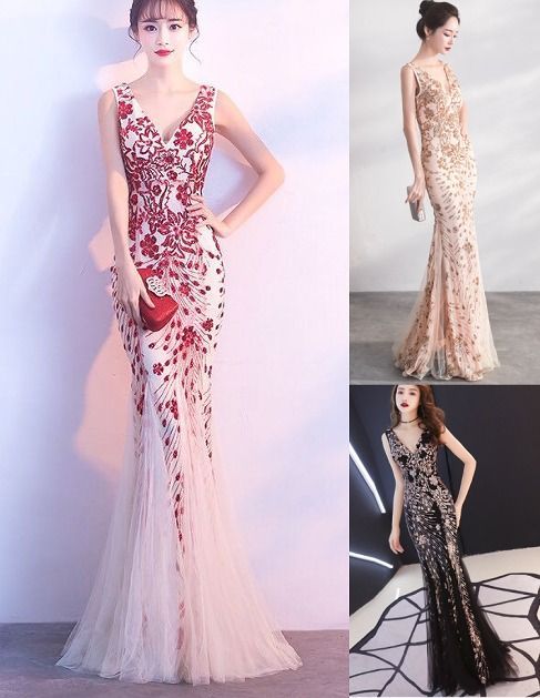 発表会 女優 イベント セクシ パーティ ドレス 9号 M OPN1106