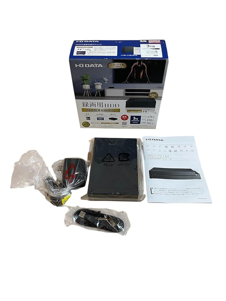 アイ オー データ HDCZ-AUT3 24時間連続録画対応 AV録画用HDD 3TB