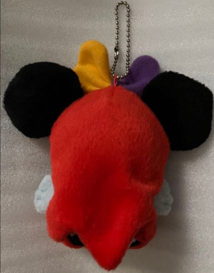 e#️⃣ディズニー#️⃣ ミ二ー サリー風 ぬいぐるキーホルダー - メルカリ