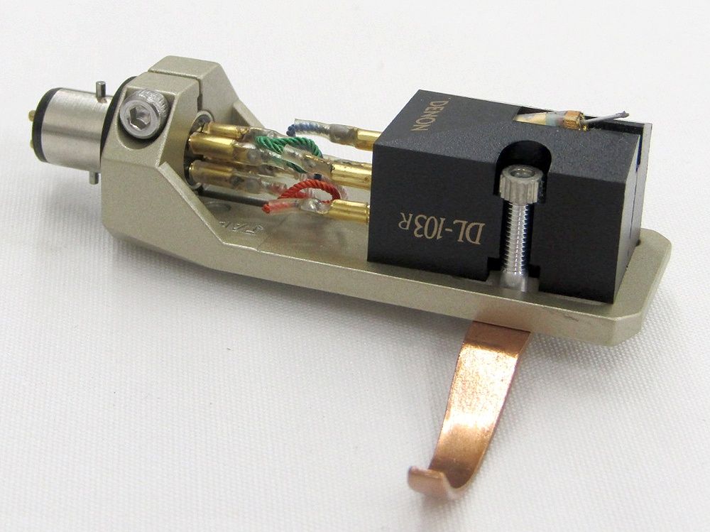 DENON デノン DL-103R MC型カートリッジ シェル付き