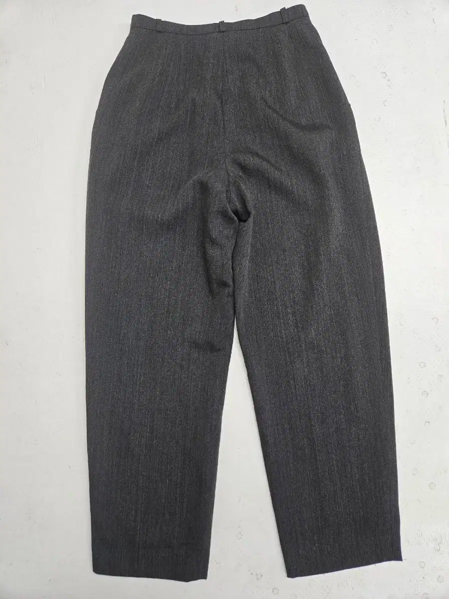 ディオール グレー ピン ストライプ シャーリング ズボン