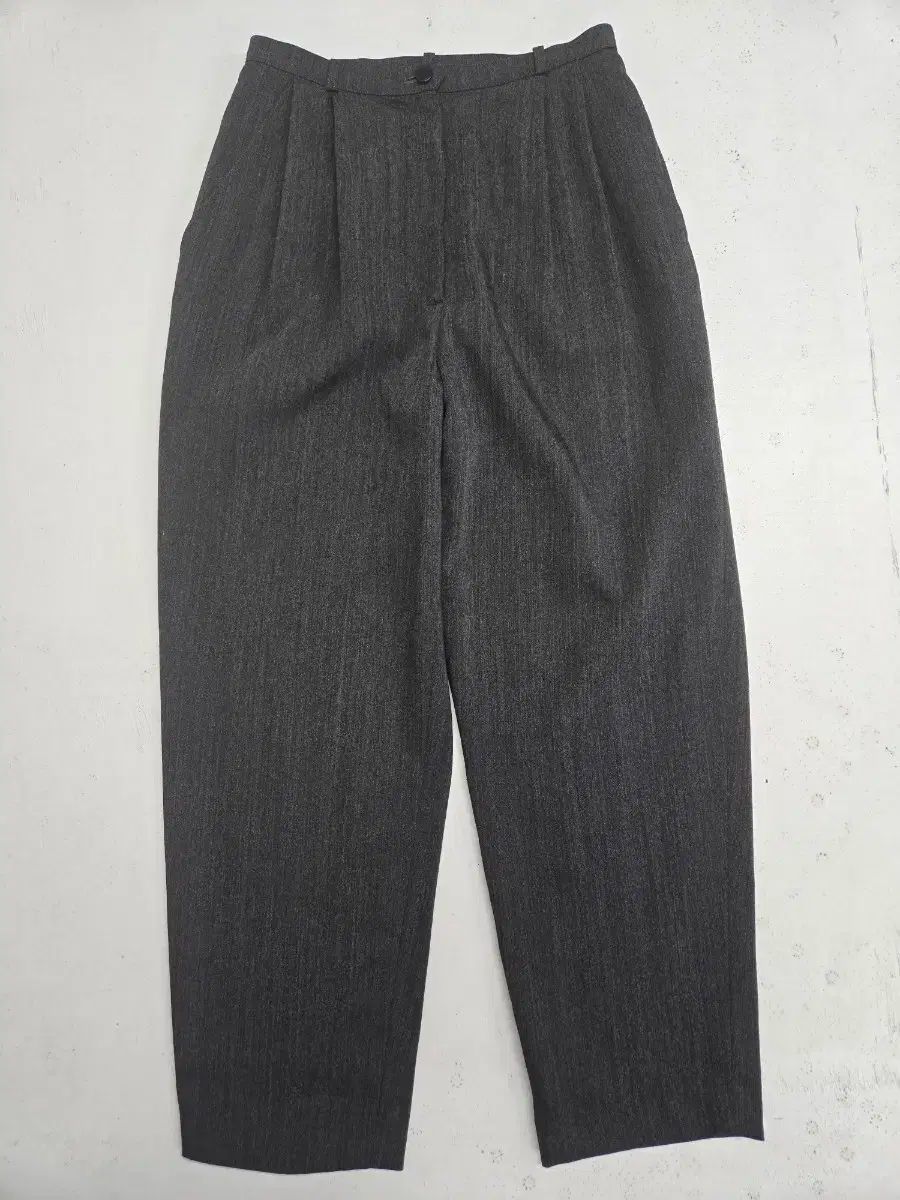 ディオール グレー ピン ストライプ シャーリング ズボン