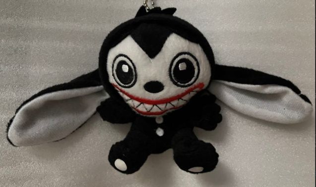 e ️⃣ディズニー ️⃣ スティッチ ヴァンパイア テディ風 ぬいぐるみキーホルダー