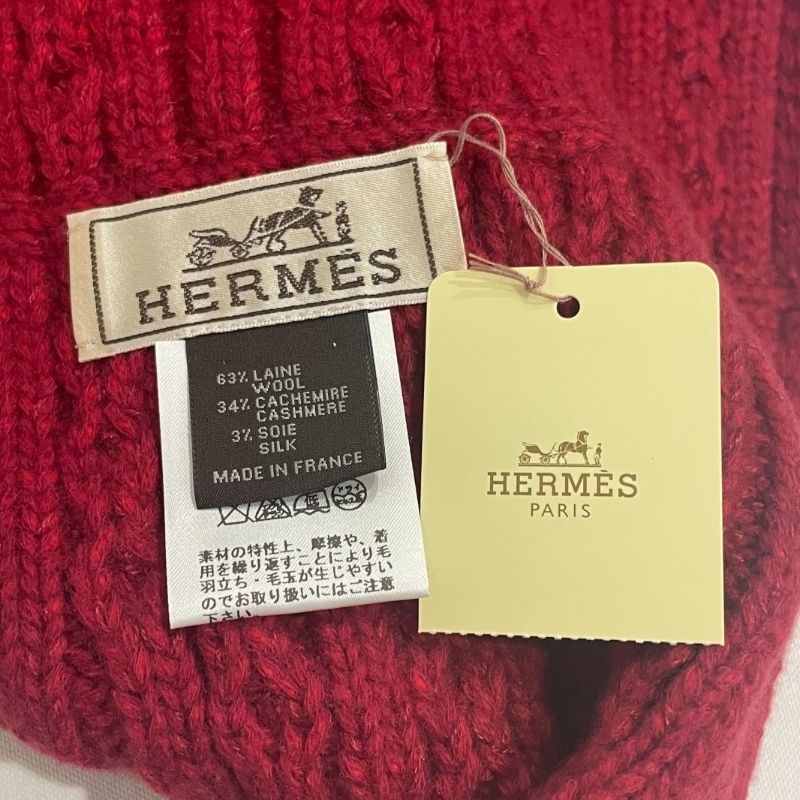 マフラー レッド