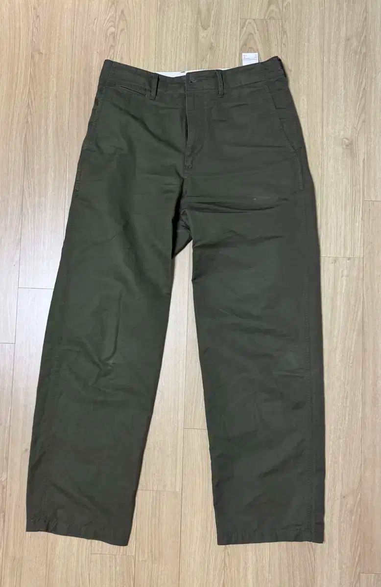 ポッタリー オフィサー チノ パンツ DARK OLIVE 2