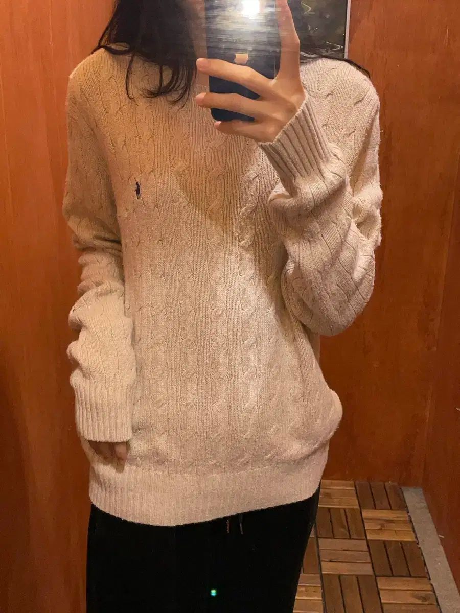 M POLO ポロ ラルフローレン ケーブルニット