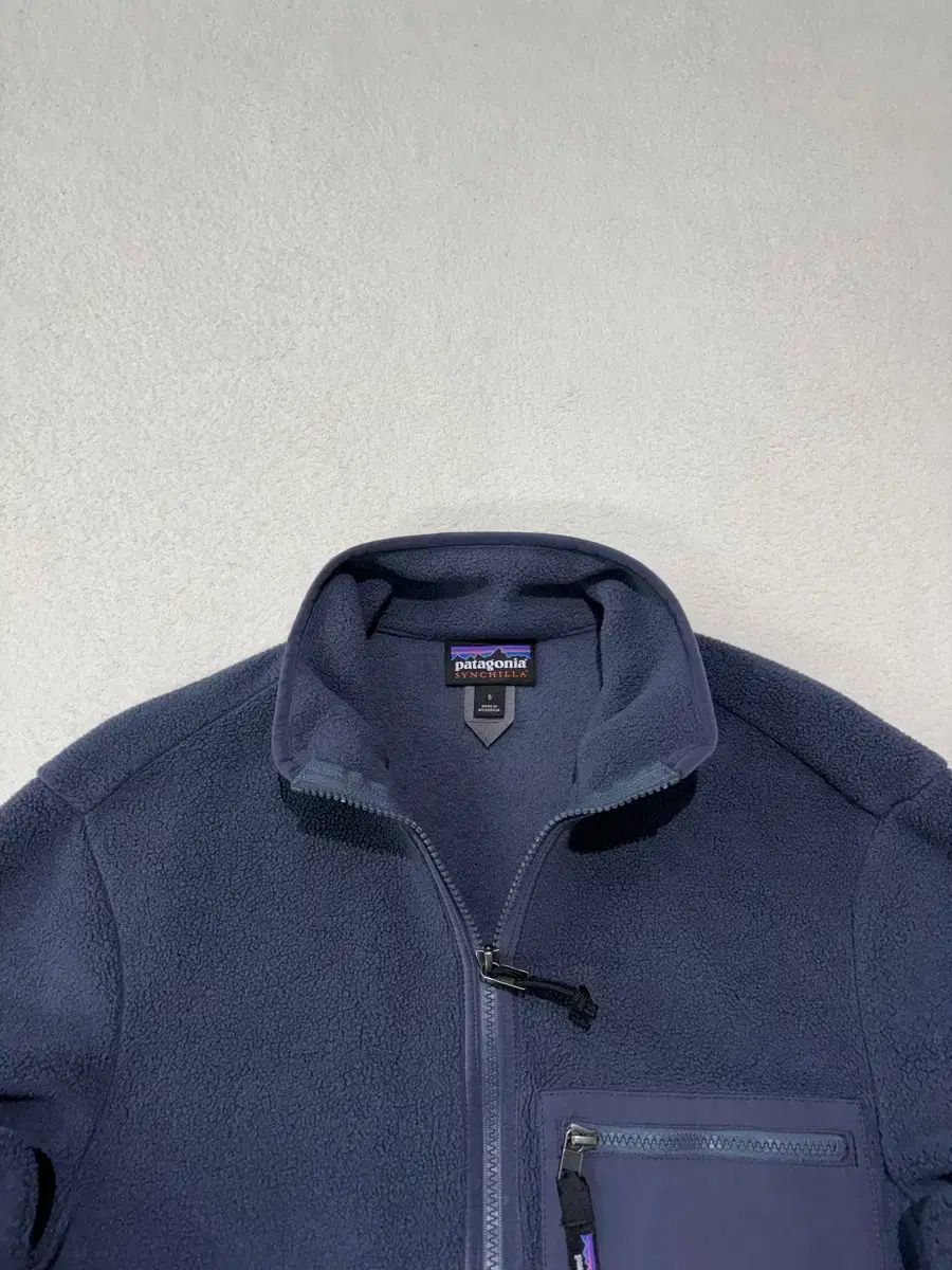 パタゴニア Synchilla シンチラ フリース ジップアップ スモールダブルブルー S 95