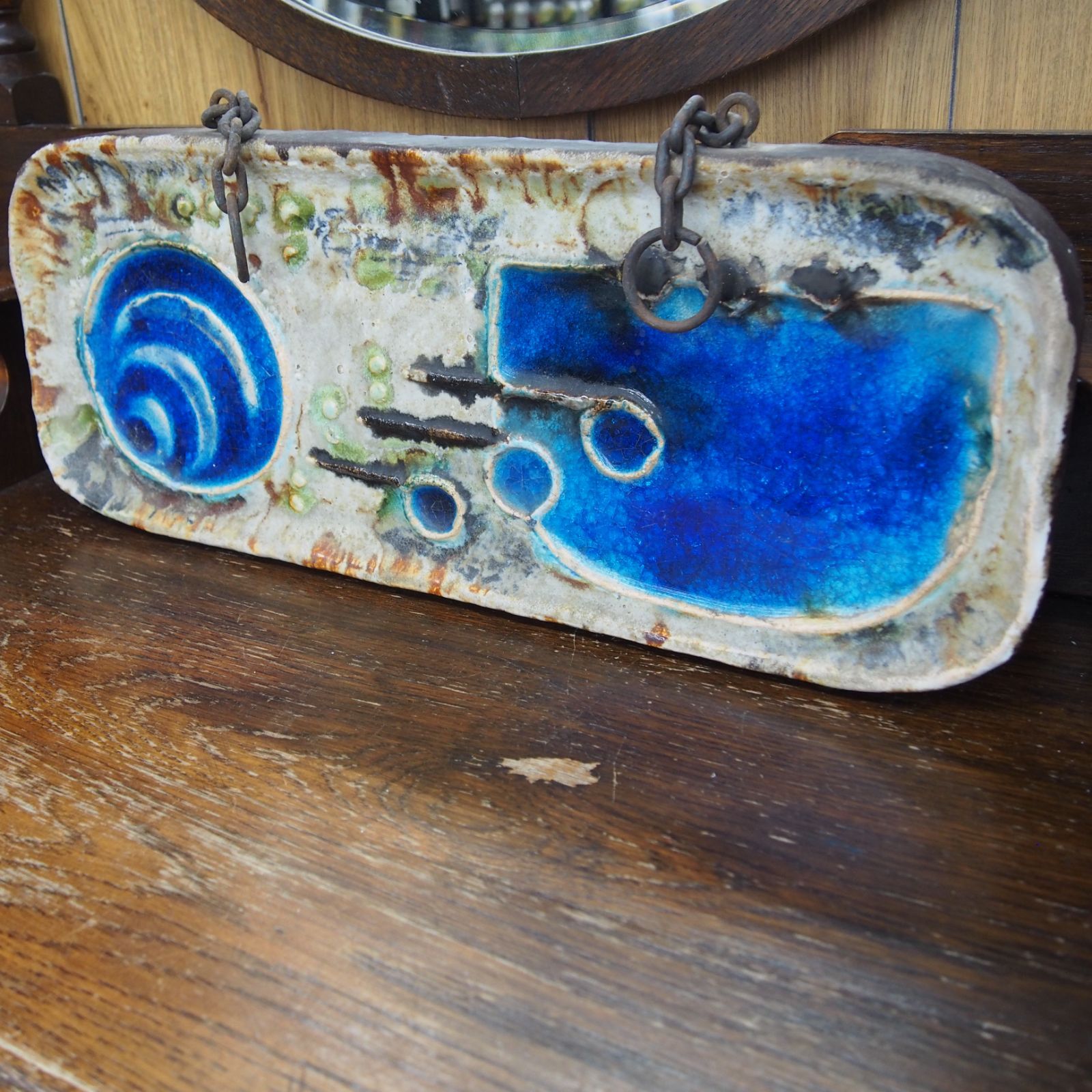 ヴィンテージ 西ドイツ ファットラバ fatlava 1970年代 壁掛け ウォールプラーク エキスパー