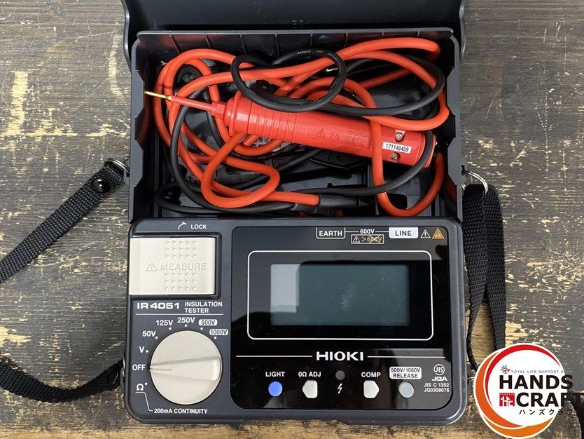 絶縁抵抗計 電源