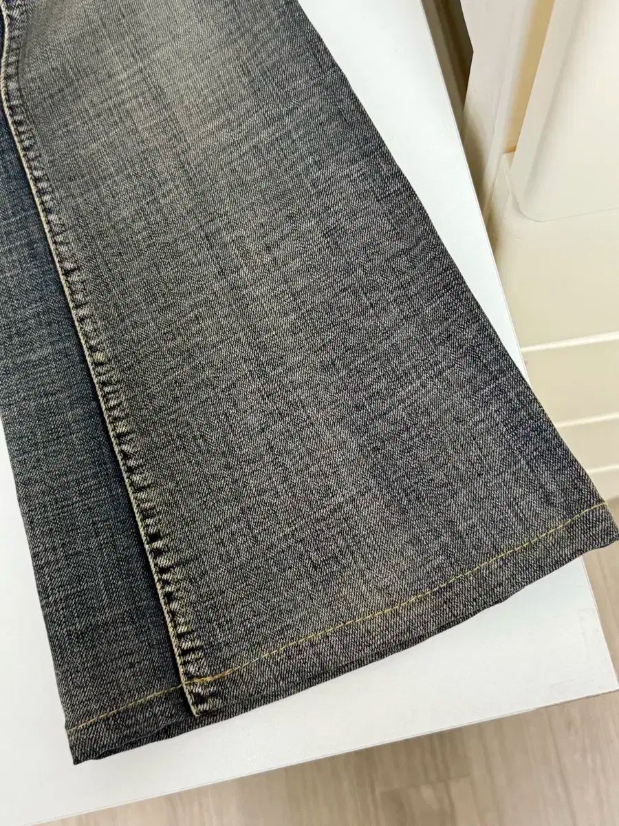 BOHEMSEO ボヘミアンソウル ブーツカット ブルー M BOHEMIAN SEOUL