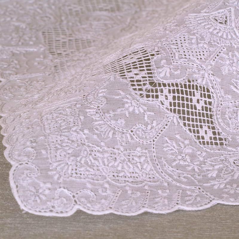 SWATOW] スワトウ レディース ハンカチ 汕頭刺繍 約29 婦人 手刺繍