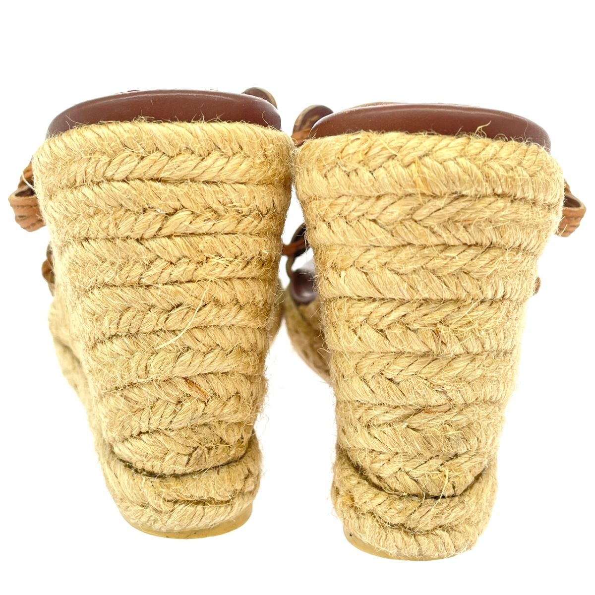 CELINE セリーヌ サンダル 表記サイズ:36 ウェッジソール/エスパー