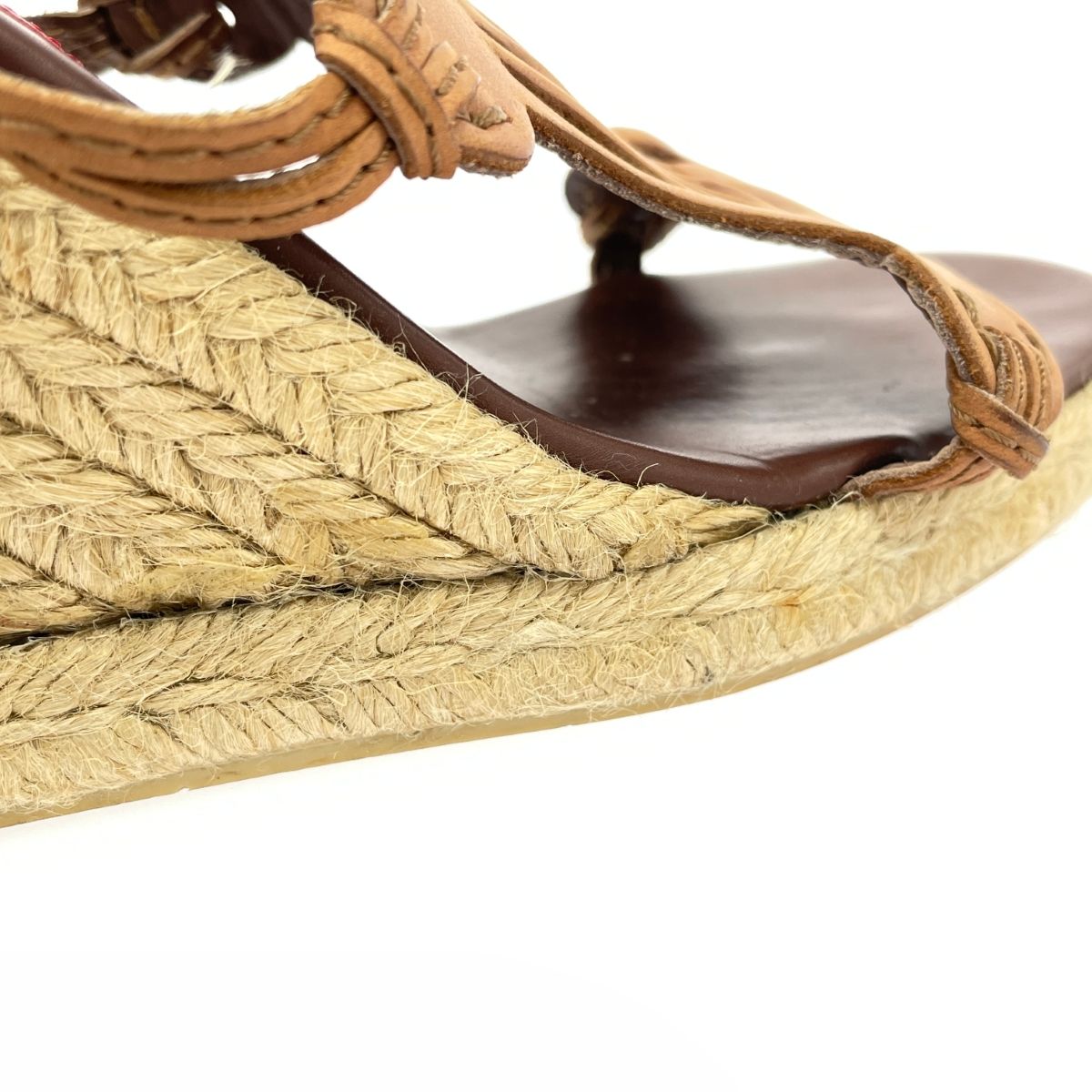 CELINE セリーヌ サンダル 表記サイズ:36 ウェッジソール/エスパー