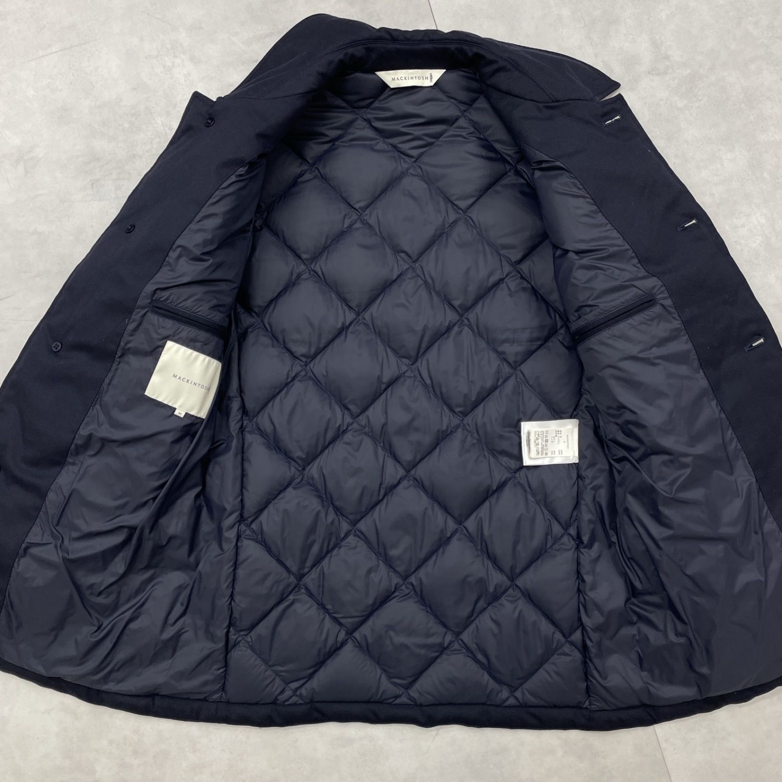 MACKINTOSH マッキントッシュ ダウンジャケット キルティング ウール