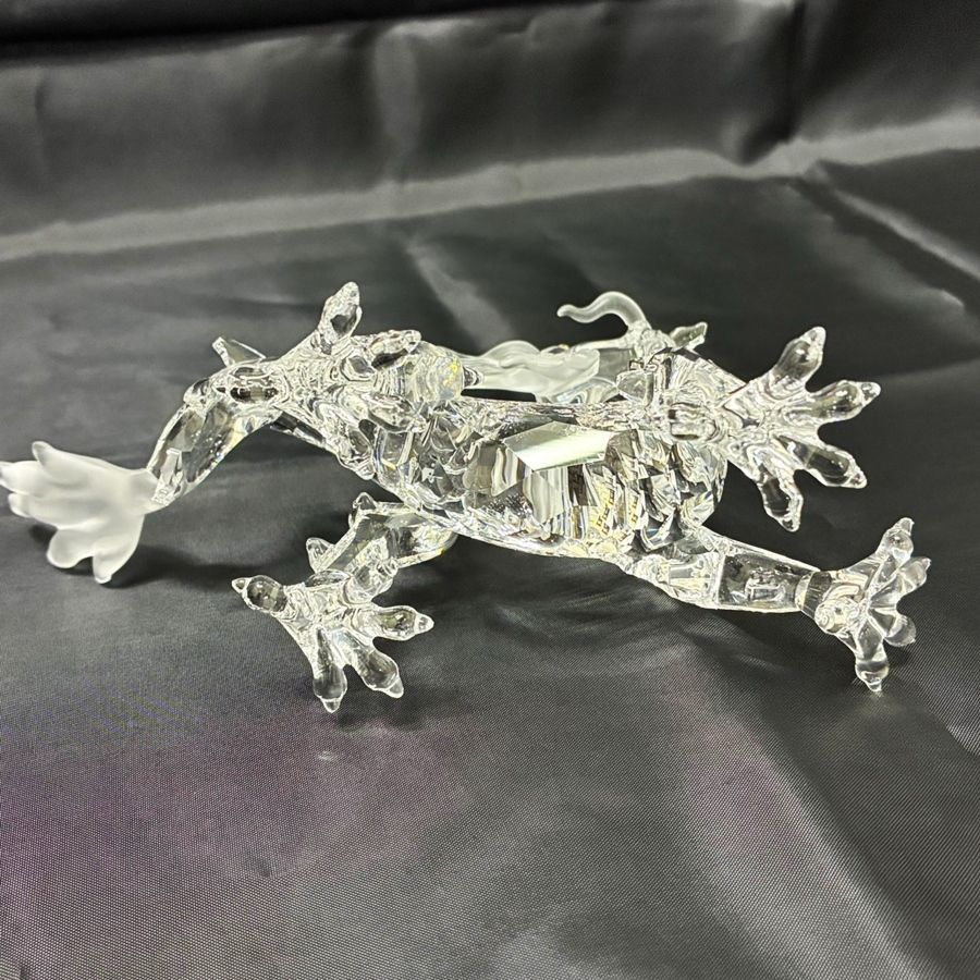 スワロフスキー クリスタル ドラゴン ◇中古美品◇SWAROVSKI【スワロフスキー】ドラゴン 置物 クリスタル