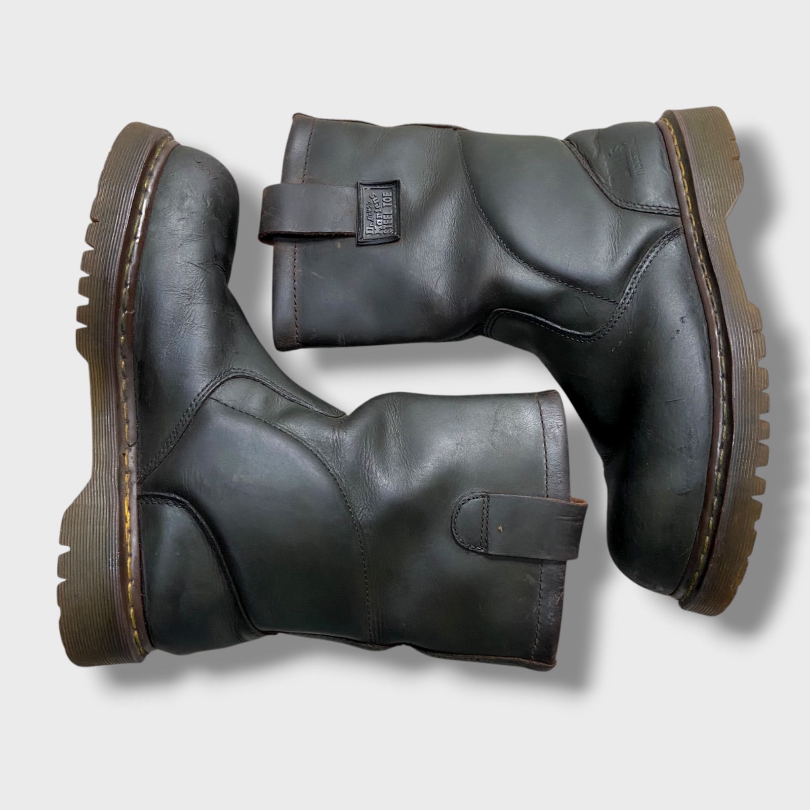 スティールトゥエンジニアブーツ レザーブーツ