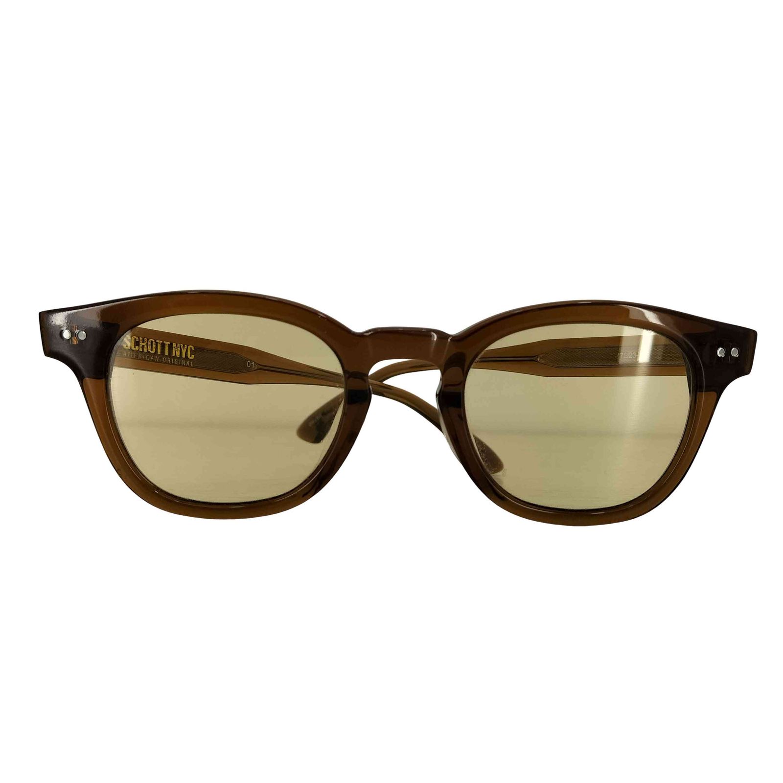 ユーズドフルギ 古着 SCHOTT NYC Schott 01 LIAM ブラウン メンズ 7 23