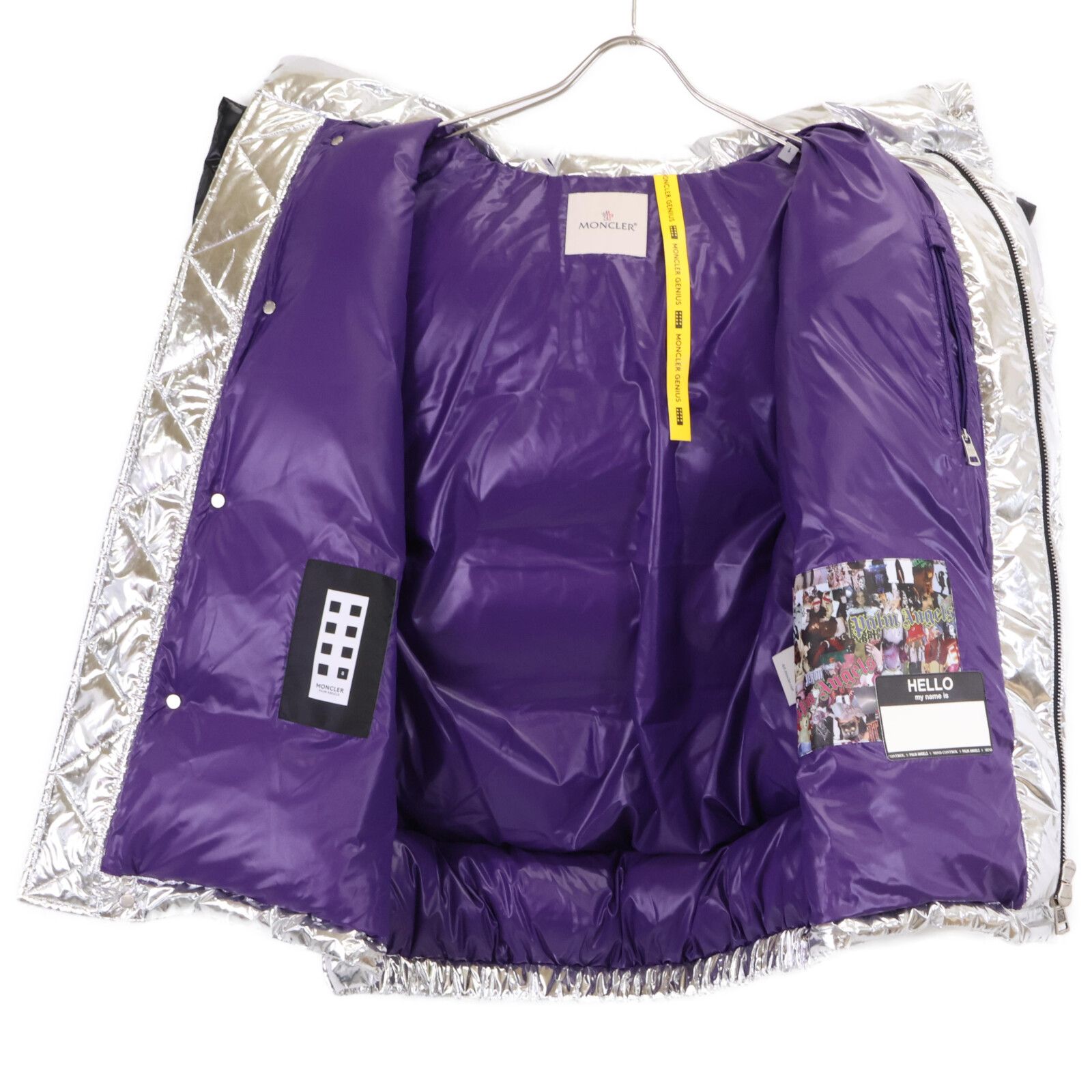 極美品 モンクレール MONCLER  ANGELS ダウンベスト HENON 新品正規26万【MONCLER PALM ANGELS】モンクレールパーム