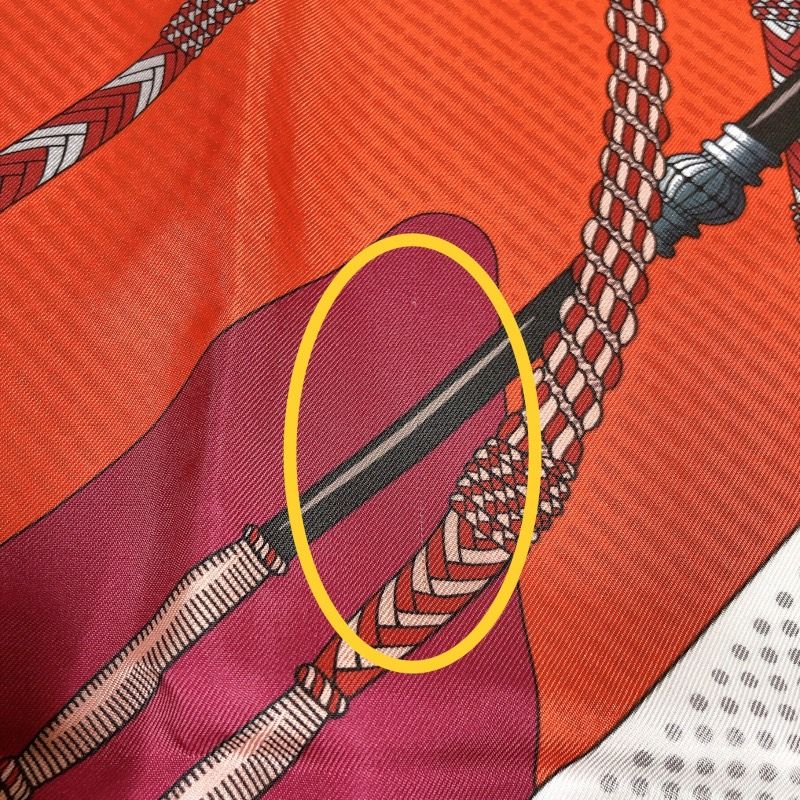  エルメス HERMES カレ90 Clic Clac シルク ユニセックス スカーフ その他 小物
