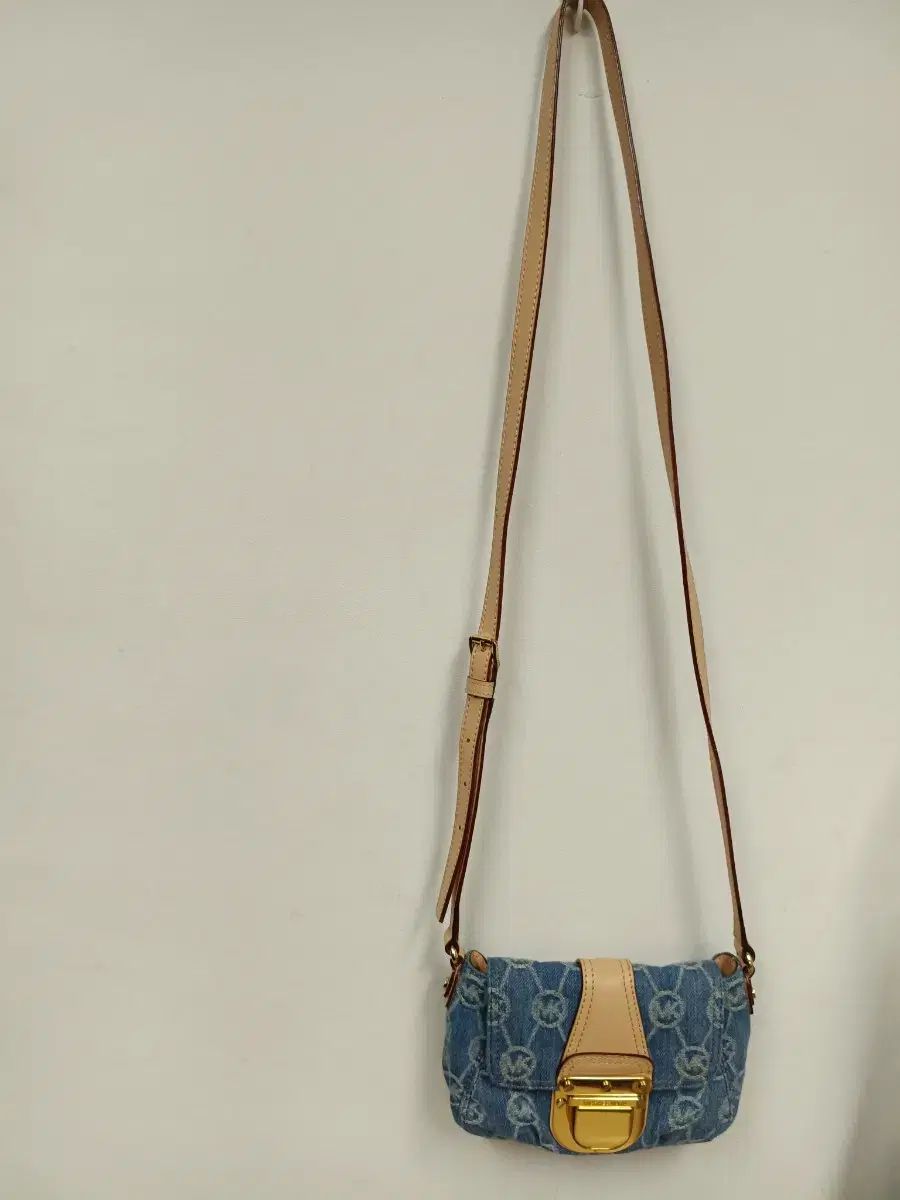 マイケルコース デニム ミニ クロスバック バッグ