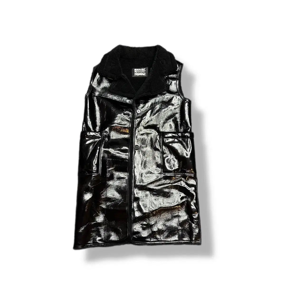 エムエムアイシーエナメルリバーシブルロングベスト